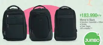 Jumbo Morral in black oferta