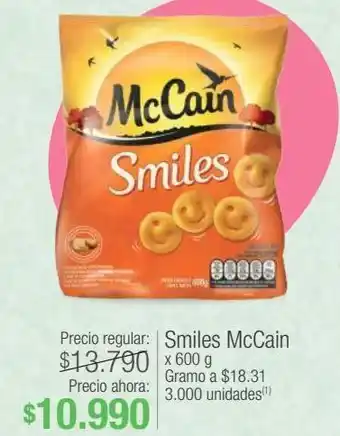 Smiles mccain x 600 g