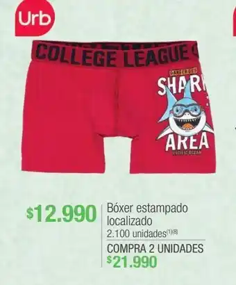 Jumbo Bóxer estampado localizado oferta