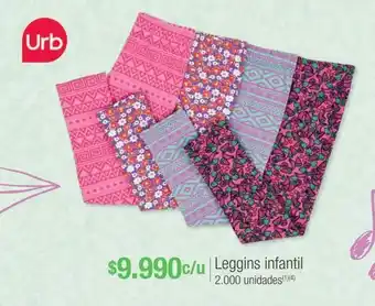 Jumbo Leggins infantil oferta