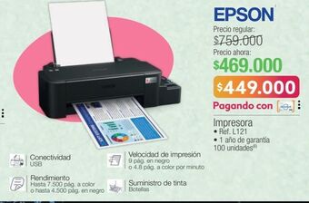 Jumbo Impresora oferta
