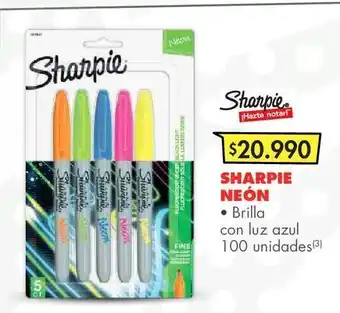 Metro Sharpie neón oferta