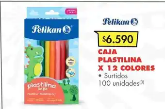 Metro Caja plastilina x 12 colores oferta