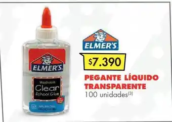 Metro Pegante líquido transparente oferta