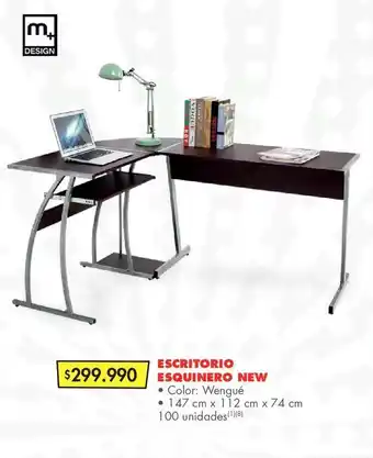 Metro Escritorio esquinero new oferta