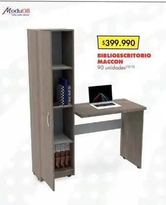 Metro Biblioescritorio maccon oferta