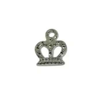 Romulo Montes Dije metal corona pequeña niquel oferta