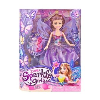 Alkosto Muñeca hada con accesorios sparkle girlz oferta