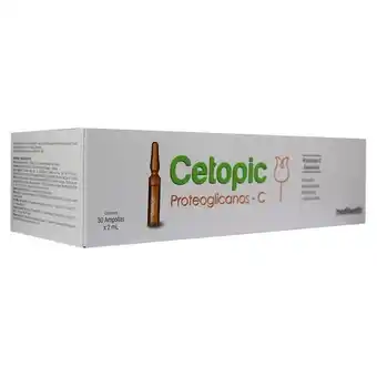 Cutis Cetopic proteoglicanos -c caja * 30 ampo oferta
