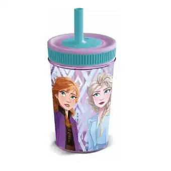 Los Tres Elefantes Vaso antigoteo pitillo frozen 465 ml oferta