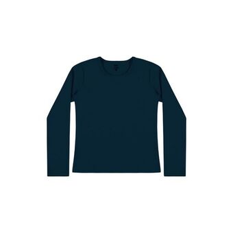 Los Tres Elefantes Camiseta azul oscura manga larga niña oferta