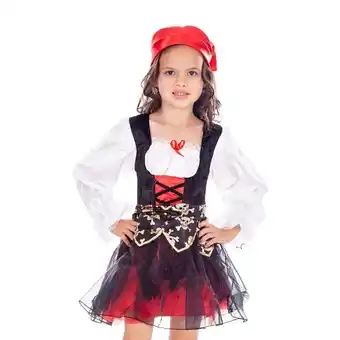 Disfraz pirata del caribe niña