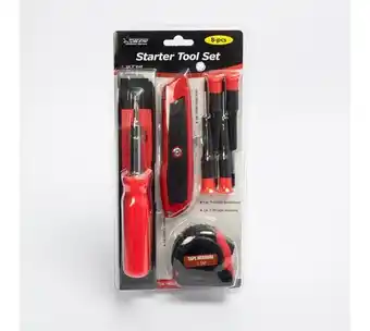 Panamericana Set de herramientas x 8 piezas, rojo y negro oferta