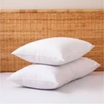 Falabella Almohadas x 2 american gold 50 cm x 75cm fibra siliconada oferta