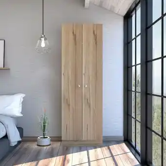 Closet 2 puertas home duna blanco