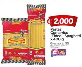 Surtimax Pastas Comarrico -Fideo - Spaghetti 400g oferta