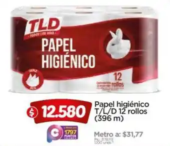 Surtimax Papel Higiénico TLD 12 rollos oferta
