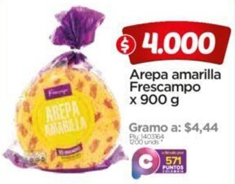 Surtimax Arepa Amarilla Frescampo 900g oferta