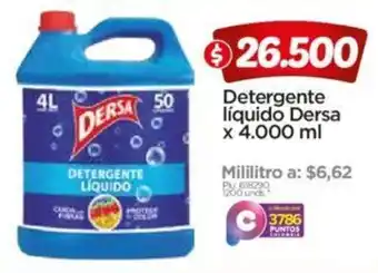 Surtimax Detergente Líquido Dersa 4.000ml oferta
