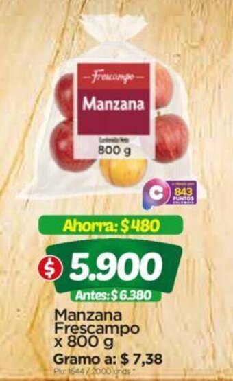 Surtimax Manzana Frescampo 800g oferta