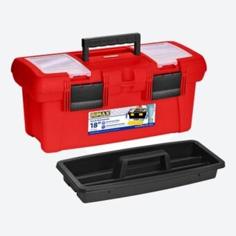 Rimax Caja herramientas 18" con tapa organizadora oferta