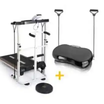 Falabella Combo: caminadora mecánica 4x1 + plataforma vibrat oferta