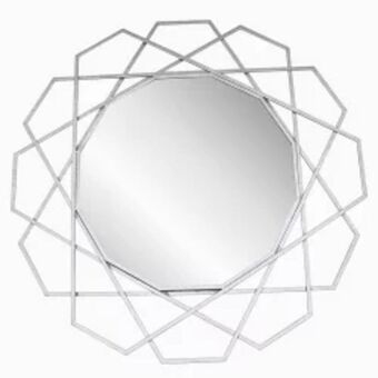 Home Sentry Espejo pared 14927 geométrico silver sbh oferta