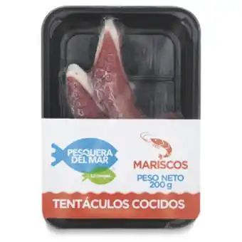 Makro Tentaculos de pulpo cocido pesquera de mar 200g oferta