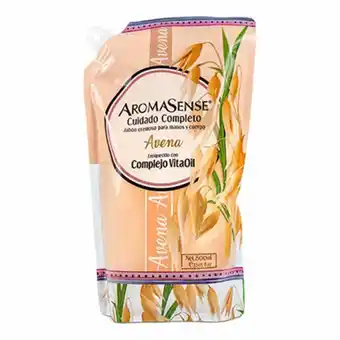 MegaTiendas Jabón líquido aromasense avena cremoso x 800 ml oferta