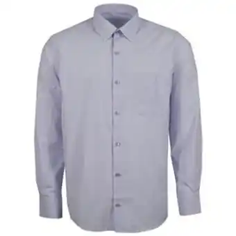 VO5 Camisa formal en silueta regular color lila con grabado textil oferta