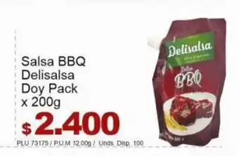 Belalcazar Salsa BBQ Delisalsa Doy Pack x 200g oferta