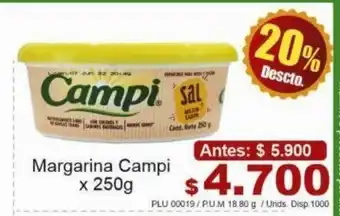 Belalcazar Margarina Campi x 250g oferta