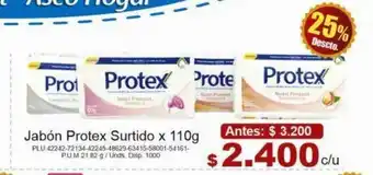 Belalcazar Jabon Protex Surtido x 110g oferta