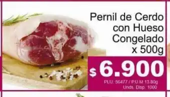 Belalcazar Pernil de Cerdo con Hueso Congelado x 500g oferta