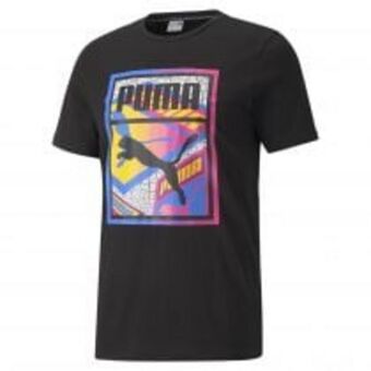 Sportline Camiseta graphic box logo logo play de hombre oferta