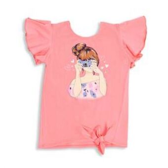 Polito Camiseta manga corta niña... oferta