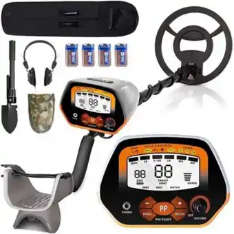Linio Detector de metales alta calidad oro plata + obsequios oferta