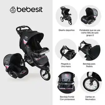 Éxito Travel system jogger x7 sport bebesit cxp28p oferta