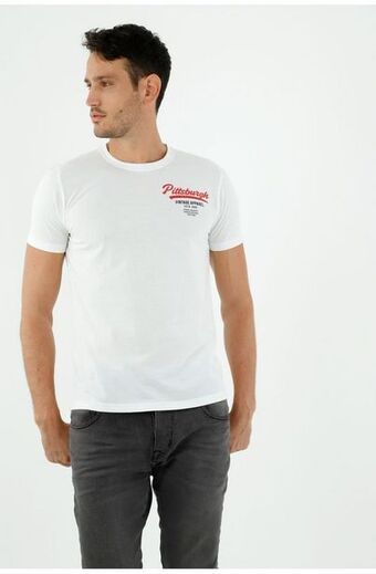 Tennis Camiseta para hombre blanca oferta