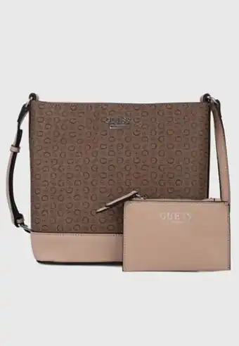 Bolso café-nude guess