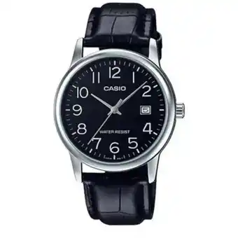 Reloj casio caballero modelo mtp-v002l-1b elegante - original