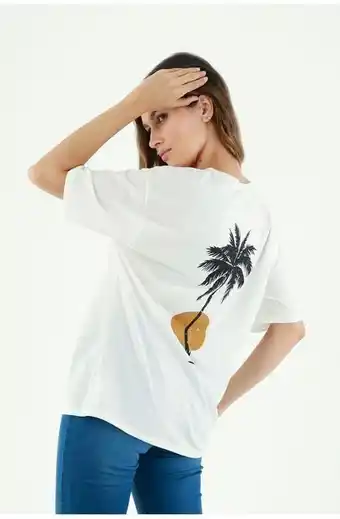 Tennis Camiseta para mujer estampada oferta