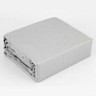 Home Sentry Sabanas expressions doble 200h 100algodon sateen stripes gris deluxe cstgr200d oferta