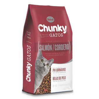 Makro Chunky gato adulto salmon y cordero 8k oferta