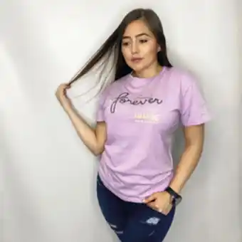 Cocoa Jeans Camiseta con aplique en el frente 2119 oferta