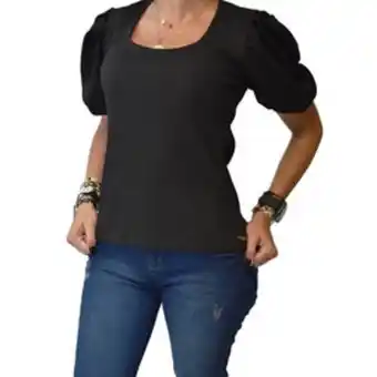 Cocoa Jeans Blusa manga bombacha 2068 oferta