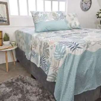 Brissa Juego de sabanas en tela 144 hilos estampado vivants 22 oferta