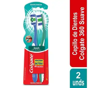 Droguerías Colsubsidio Oferta cepillo dental colgate 360 suave 2x1 oferta