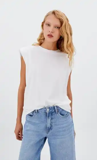 Stradivarius Camiseta hombrera oferta
