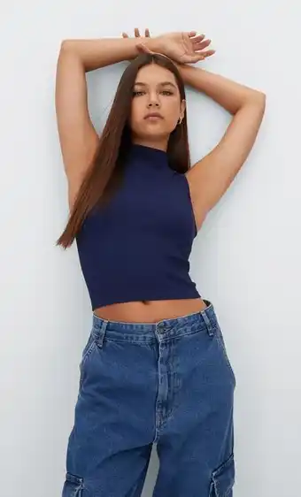 Stradivarius Camiseta seamless cuello perkins oferta